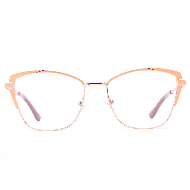 1030 Pisas de primavera Photocromic Metal Mujeres anteojos