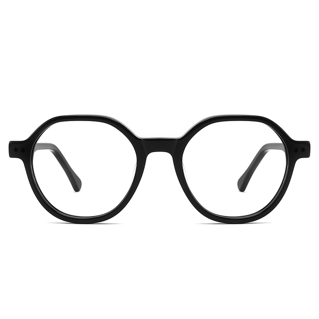 6005 marcos ópticos de acetato de bisagra de primavera preparada