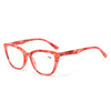3101 Cateye Shape Full French Bisagra de resorte cómodo Colores de mármol Gafas de lectura