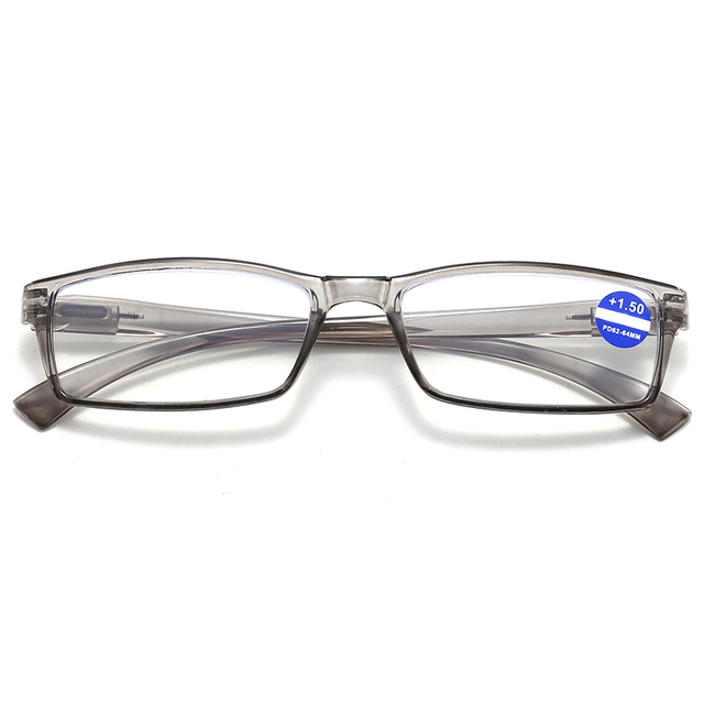 3066 MARCO RECTÁNICE de forma totalmente magnificada Gafas de lectura de luz anti azul