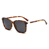 3457 Bisagra de metal de marco cuadrado TAC Polarizado Lente Estilo casual Gafas de sol unisex