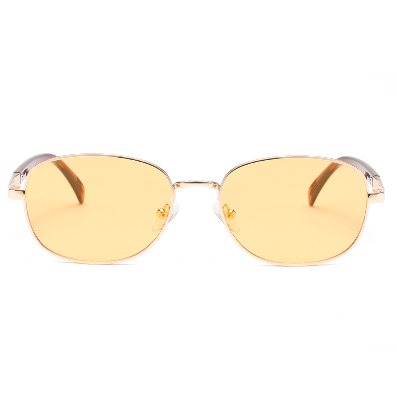 2288 MARCO DE METAL CLÁSICO REDED METAL POLLAS DE GOMA FLOSE GHAFAS DE SUN UNISEX