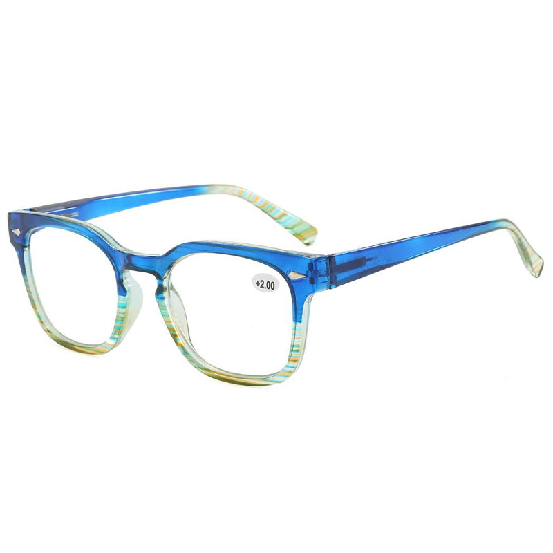 3130 Marco de forma redonda con lector de plástico para el puente de la nariz con el ojo de la cerradura