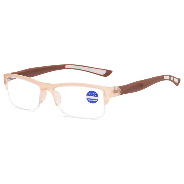 3087 Gasos de lectura deportivos al por mayor de marco semi carnicero