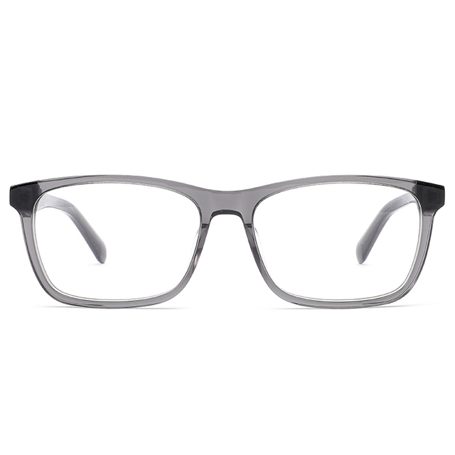 02 Bisagra de primavera desmontable Hombres de acetato Sports Optical Frames