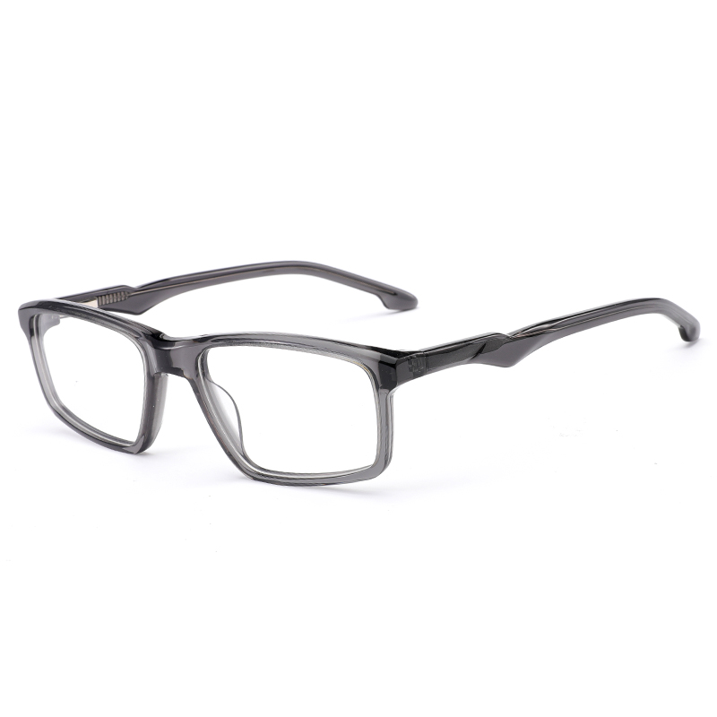 01 Bisagra de primavera desmontable Hombres de acetato Sports Optical Frames