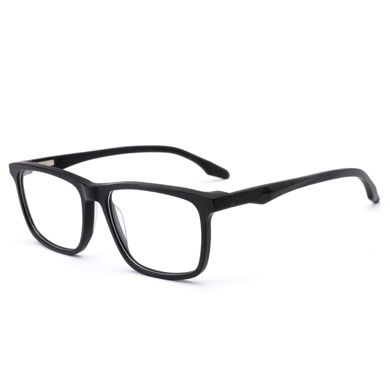 04 Bisagra de primavera extraíble Hombres de acetato Sports Optical Frames