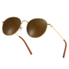 Gafas de sol polarizadas de metal de hombres/mujeres de Roundish #80151