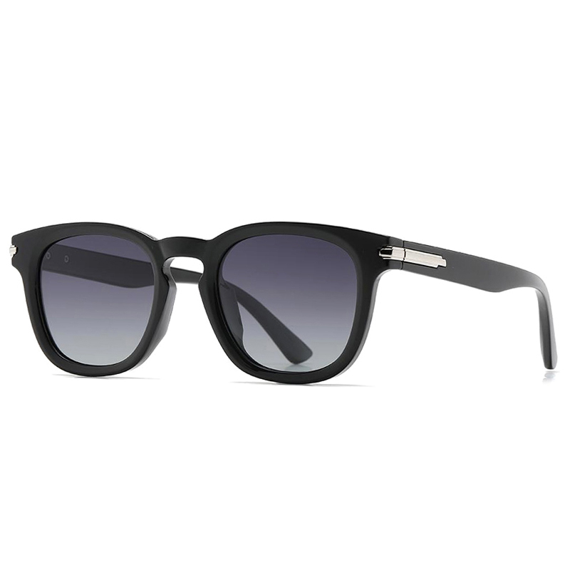 7529 marco redondo con puente de la nariz de la cerradura de la cerradura UVA UVA UVB Gafas de sol protectores