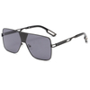 2226 Gafas de sol de metal de estilo de aviador de gran tamaño de fabricante