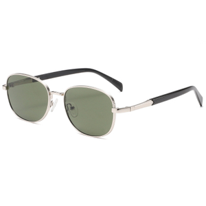 2288 MARCO DE METAL CLÁSICO REDED METAL POLLAS DE GOMA FLOSE GHAFAS DE SUN UNISEX