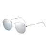 Lente polarizada de metal Gafas de sol unisex #81694