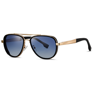 15101 Gafas de sol de la forma del aviador de acero inoxidable al por mayor