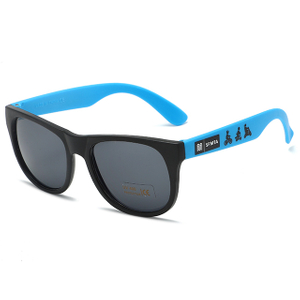 88165 Gafas de sol promocionales de logotipo personalizado con forma ovalada
