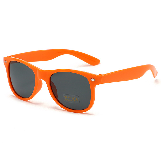 8816307 Gafas de sol personalizadas con protección UVA UVA de color naranja brillante