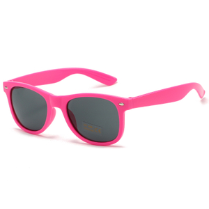 88163-9 marco de color rosa brillante con gafas de sol promocionales de precios asequibles protectores UV400