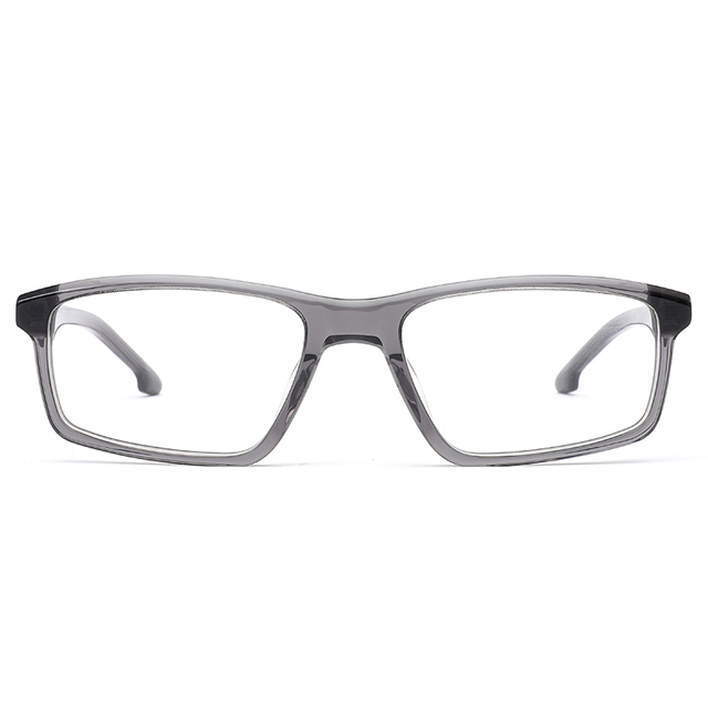 01 Bisagra de primavera desmontable Hombres de acetato Sports Optical Frames