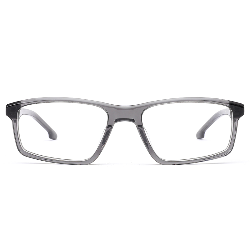 01 Bisagra de primavera desmontable Hombres de acetato Sports Optical Frames