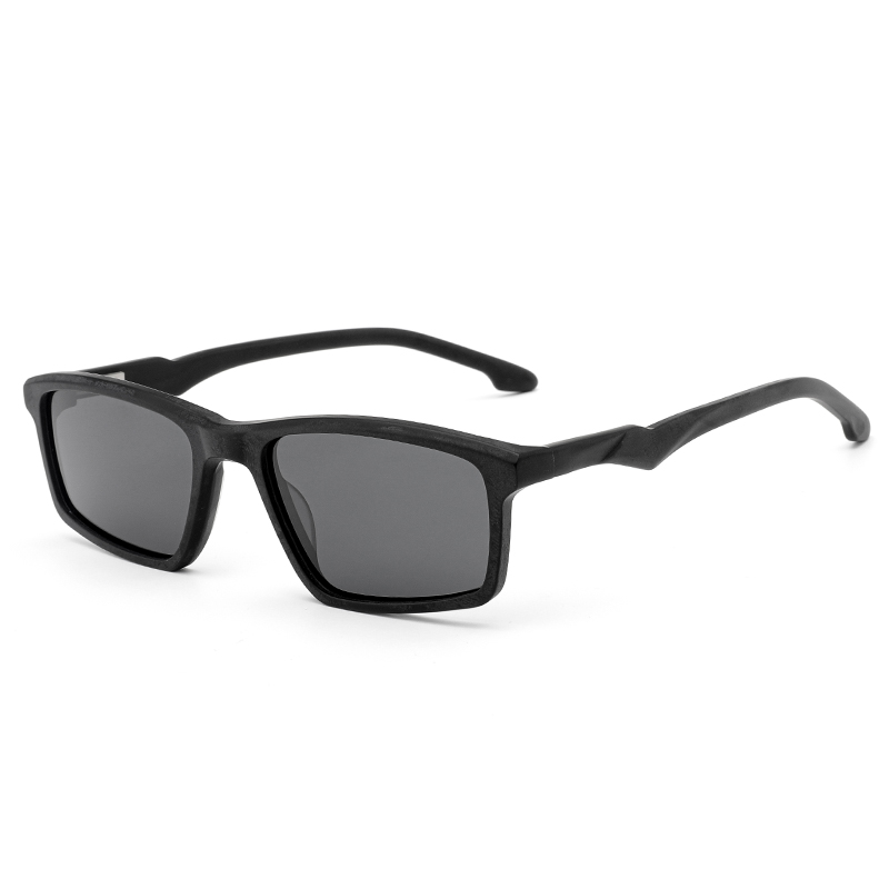 01 Bisagra de primavera Tac Polarizados Acetato Men Sports Sun Gafas de sol