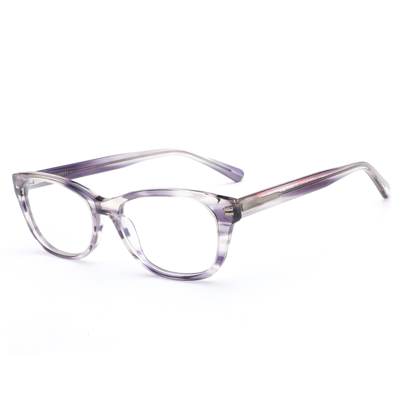 3037 Spring Bisagra Tortoiseshell Acetate Women Frames ópticos