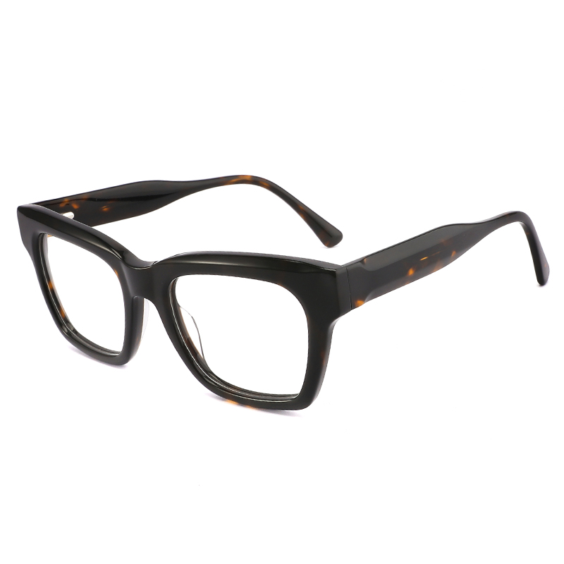 2131 Cateye Shape Spring Hinge Acetate Women Frames ópticos