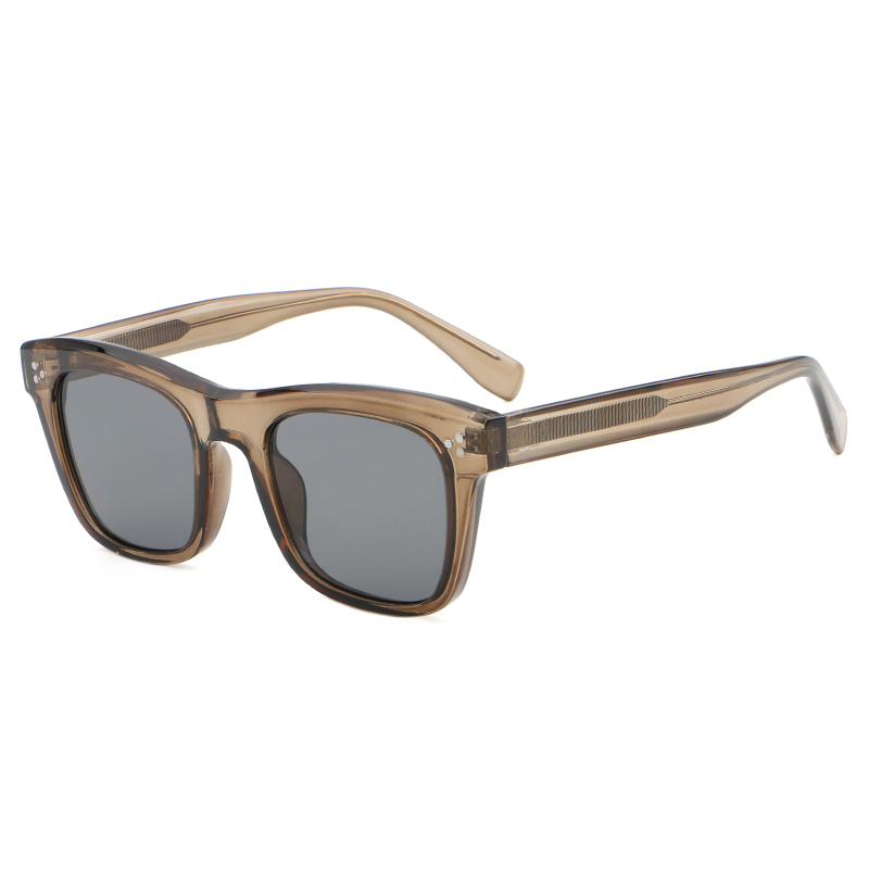 8808 Wayfarer Style Tres remaches de metal redondo de buena calidad TR90 Gafas de sol