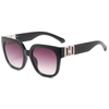 3440 Hardware de metal geométrico de marco de forma de mariposa en templos Gafas de sol de mujeres