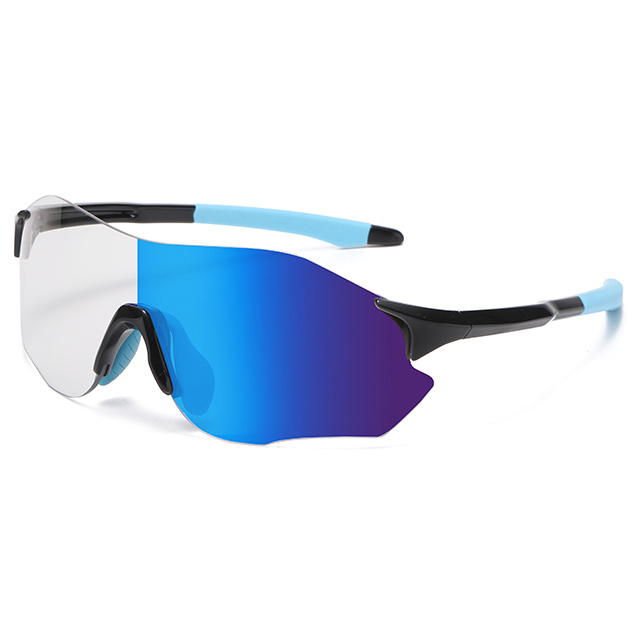 89581 Rimless Frame Lens PhotoChromic TR90 Sports Sunglasses