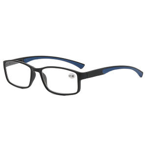 3019 Gasos de lectura unisex rectangulares de estilo deportivo