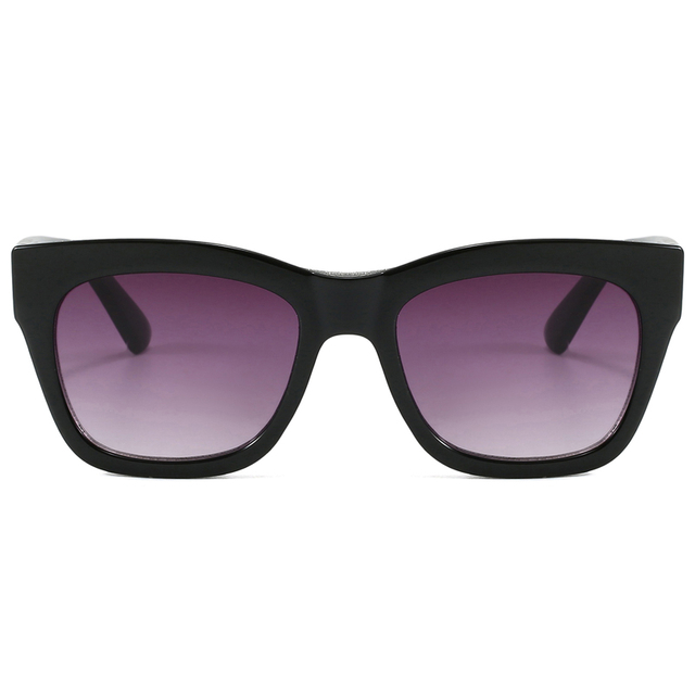 86508 MARCO RECTANGULAR ACENTO CON GLANTAS DE PLÁSCO DE PLÁSCO DE POLO DEL PODENTE Gafas de sol