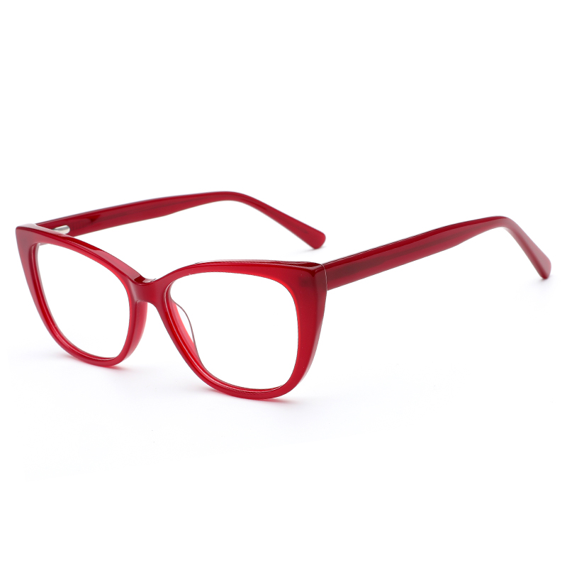 3036 en stock de bisagra de primavera acetato de mujeres ópticas de mujeres