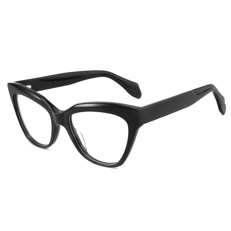 2139 Cateye Shape Spring Hinge Acetate Women Frames ópticos