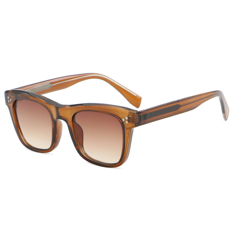 8808 Wayfarer Style Tres remaches de metal redondo de buena calidad TR90 Gafas de sol