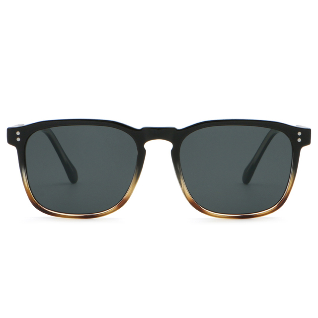 6246 Gafas de sol en las templos de la nariz entera del marco cuadrado grande