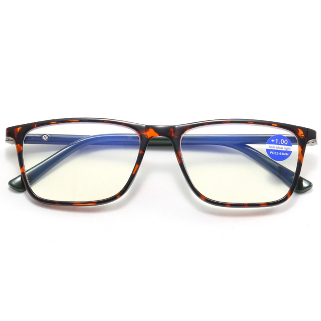 Marco de forma cuadrada de 3075 Bisagra inestable de la bisagra de resorte Lectores de filtro de luz azul