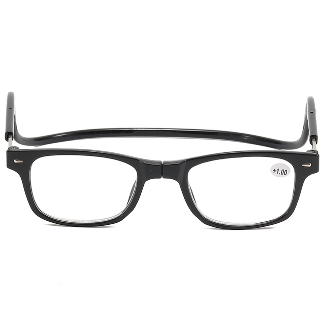 3083 MARCO RECTANGO MARCO Magnético colgante de lentes de lectura sin presión