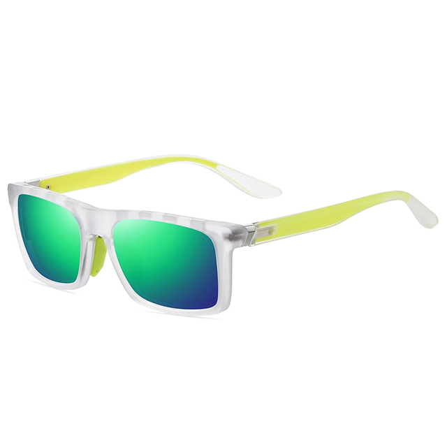 7525 Acentos de metal de marco de ceja abierta en templos Gafas de sol en ciclismo