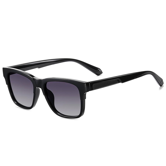 7518 Classic Wayfarer marco cuadrado One Piece Nariz Pads Unisex Pesca Gafas de sol