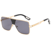 2226 Gafas de sol de metal de estilo de aviador de gran tamaño de fabricante