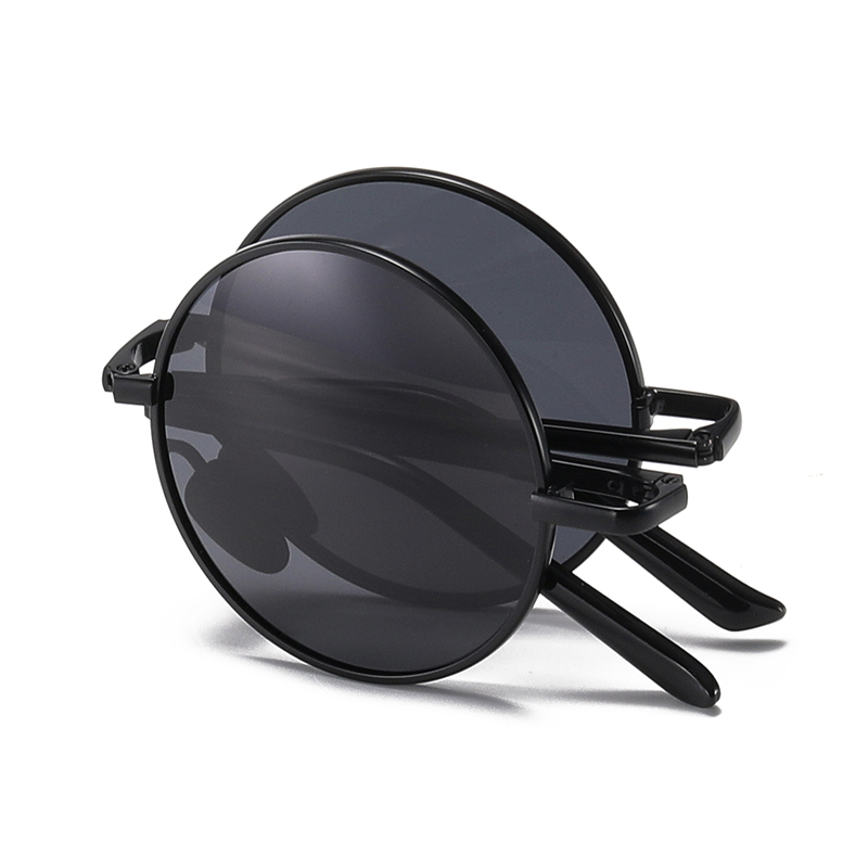 Gafas de sol polarizadas de metal plegable de bolsillo en bolsillo #81699