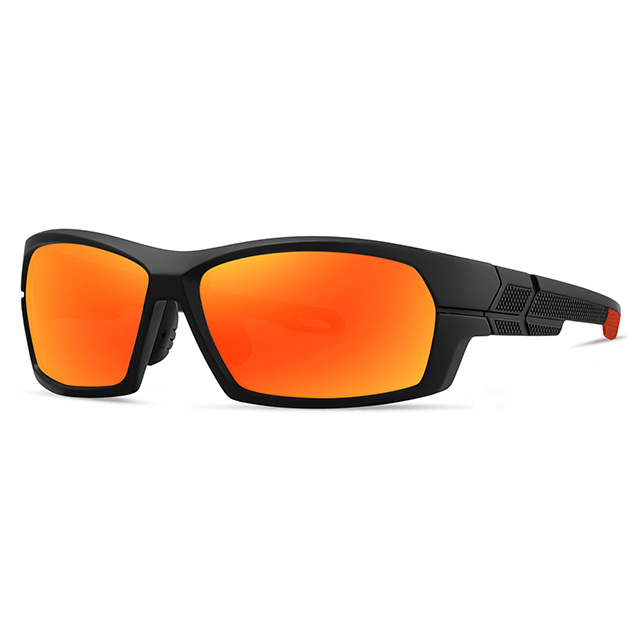 18202 UV400 Forma protectora envuelta unisex Sports Gafas de sol