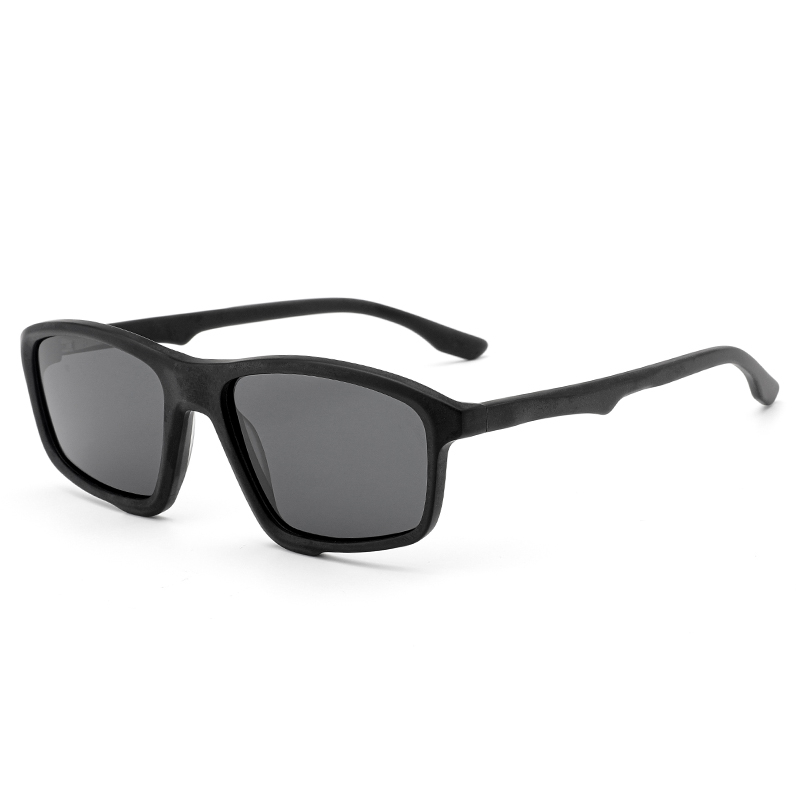 06 Bisagra de primavera Tac Polarizados Hombres de acetato Gafas de sol deportivas