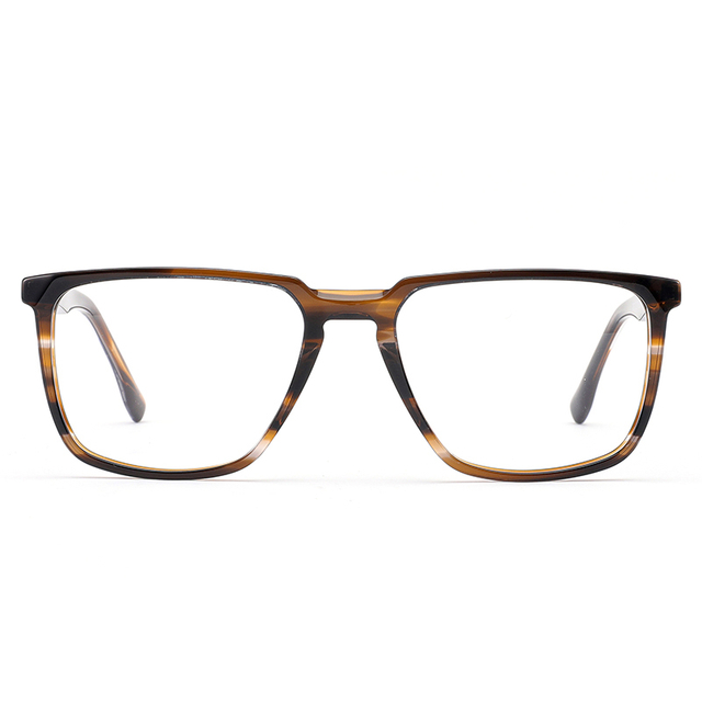 2305 Insertado Bisagra de primavera ACETATE Men marcos ópticos