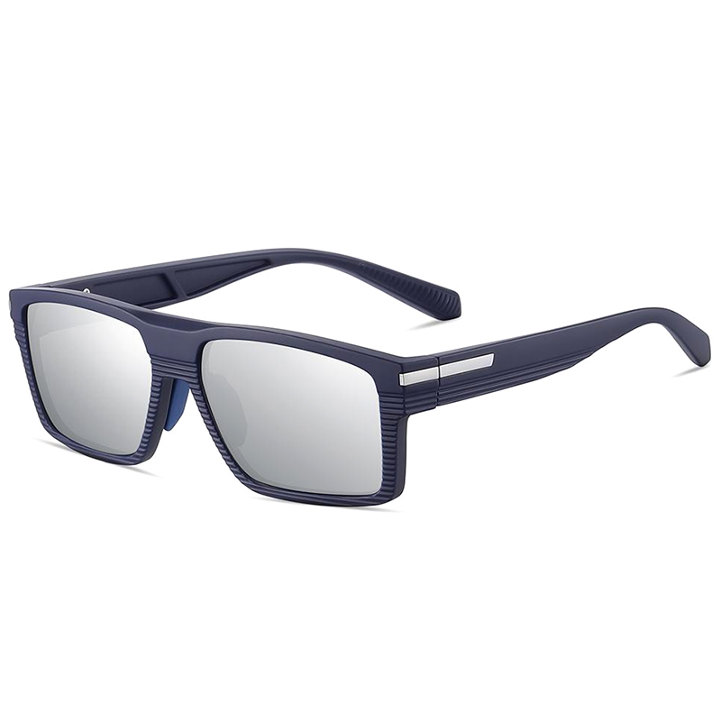 7523 OEM ODM Rectangle Marco de goma Puente bajo de gafas de sol con protección UV completa