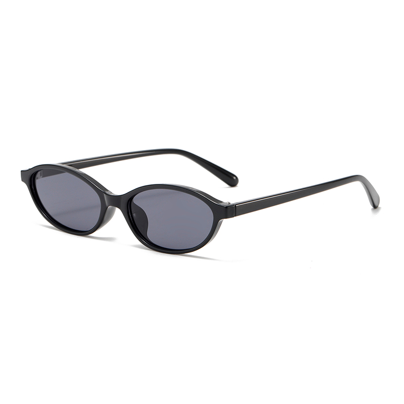 3571 MARCO DE Forma ovalada de tamaño pequeño Templos curvos curvado Gafas de sol de mujeres