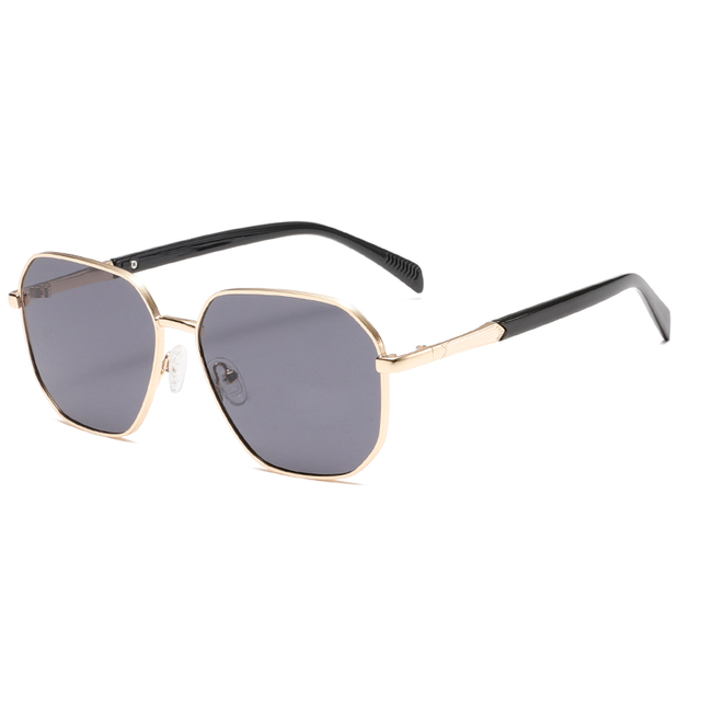 2280 Geométricos Full Metal Marco extendido PC PC que Dailylife Estilo de sol unisex Gafas de sol