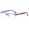 3122 Material combinado Semi Rimless Unisex Gafas de lectura