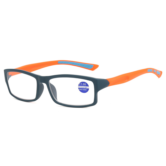 3086 Gasas de lectura deportiva de lente de bloqueo de luz azul