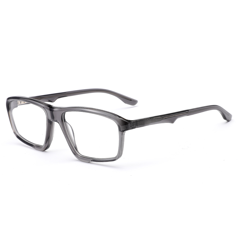 06 Pleapsible Spring Hinge Acetate Men Frames ópticos deportivos