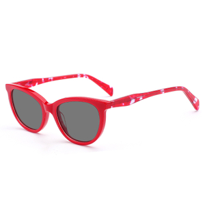 3023 en stock bisagra de primavera cateye acetato gafas de sol